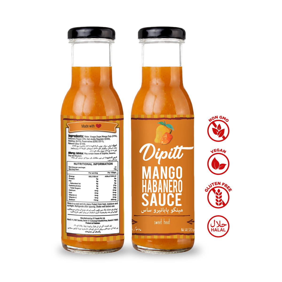 Mango Habanero Sauce 320g