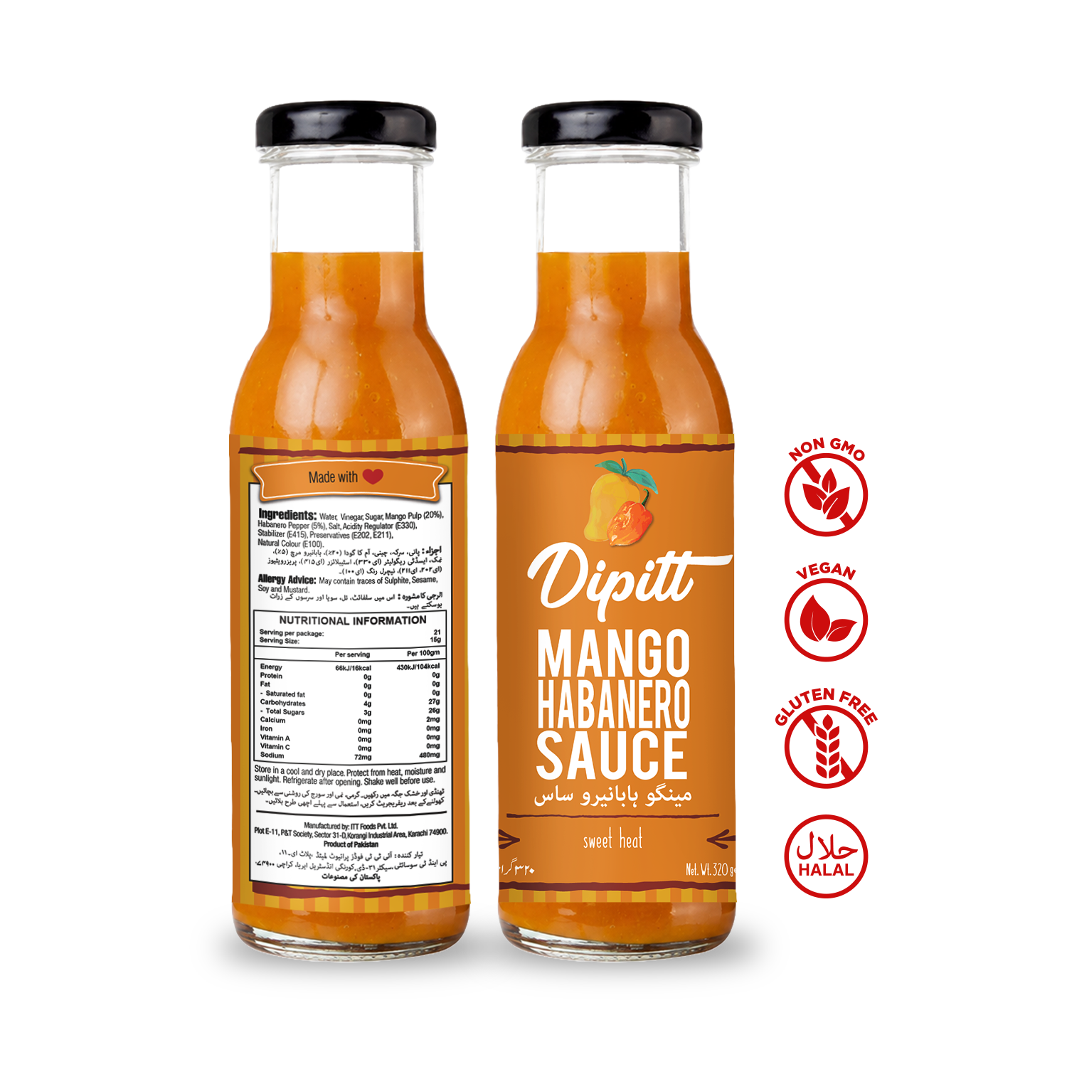 Mango Habanero Sauce 320 G