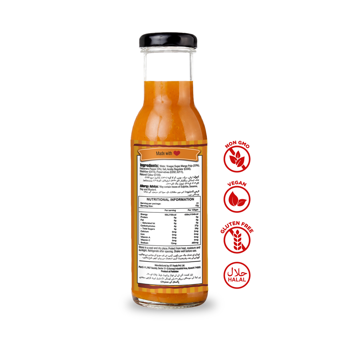 Mango Habanero Sauce 320g