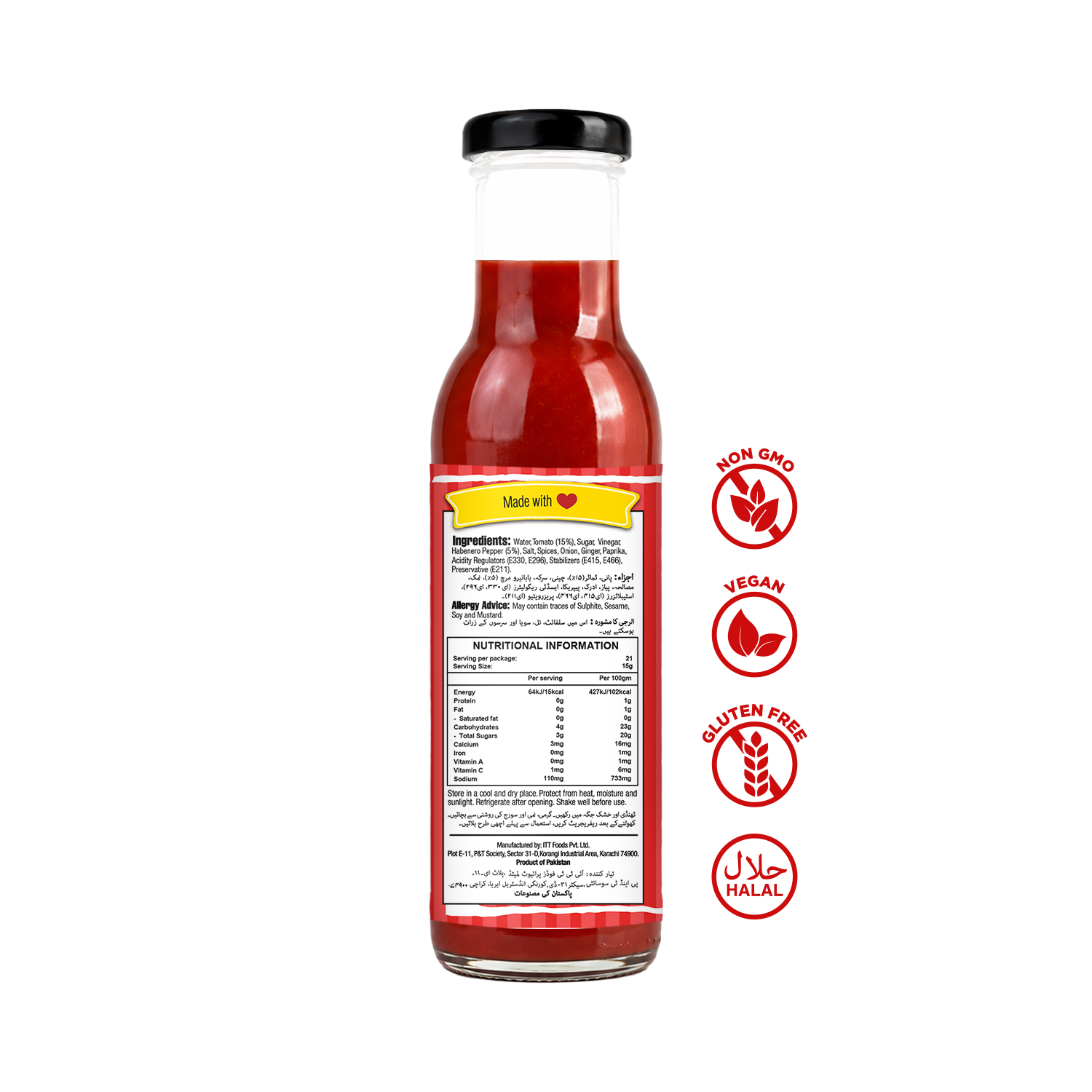 Habanero Ketchup 310 G