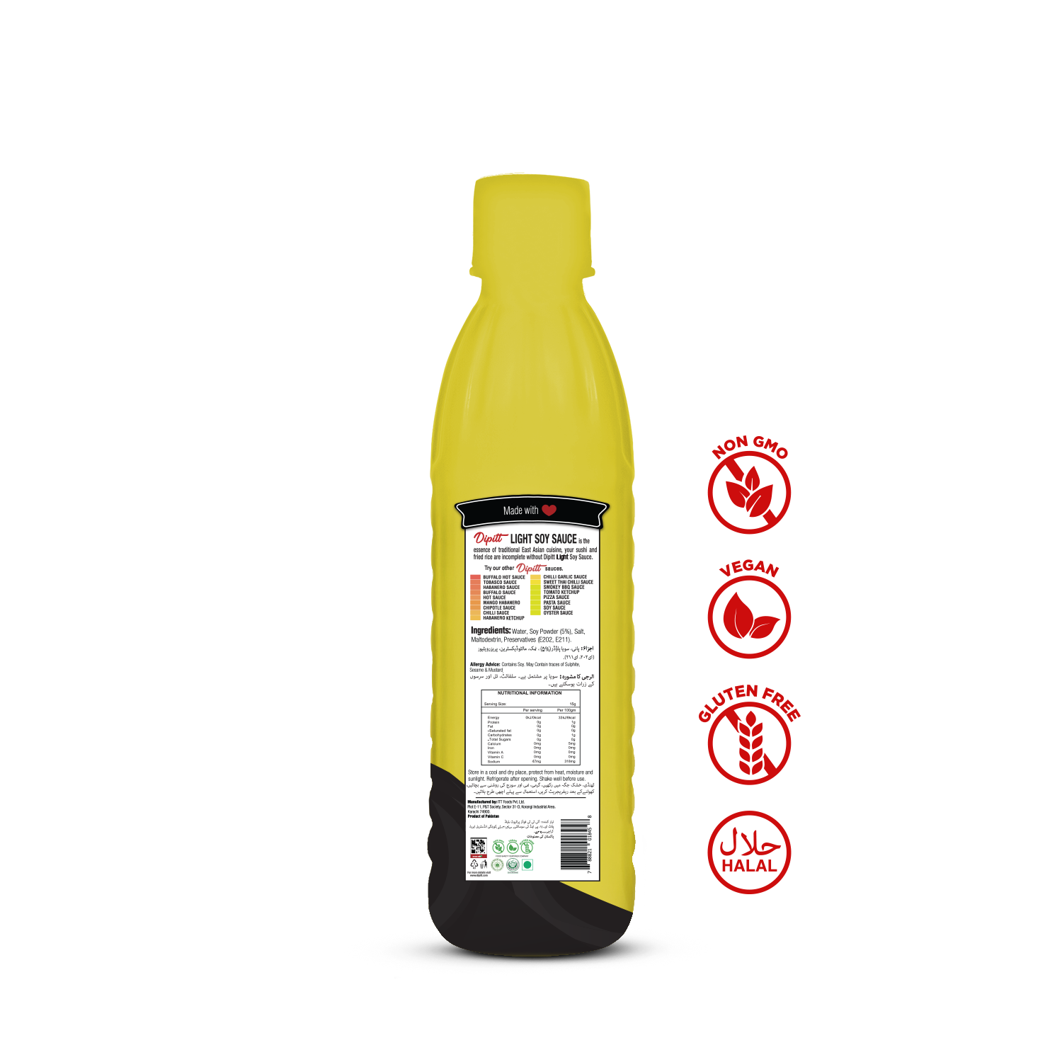 Light Soy 300ml Pet Bottle