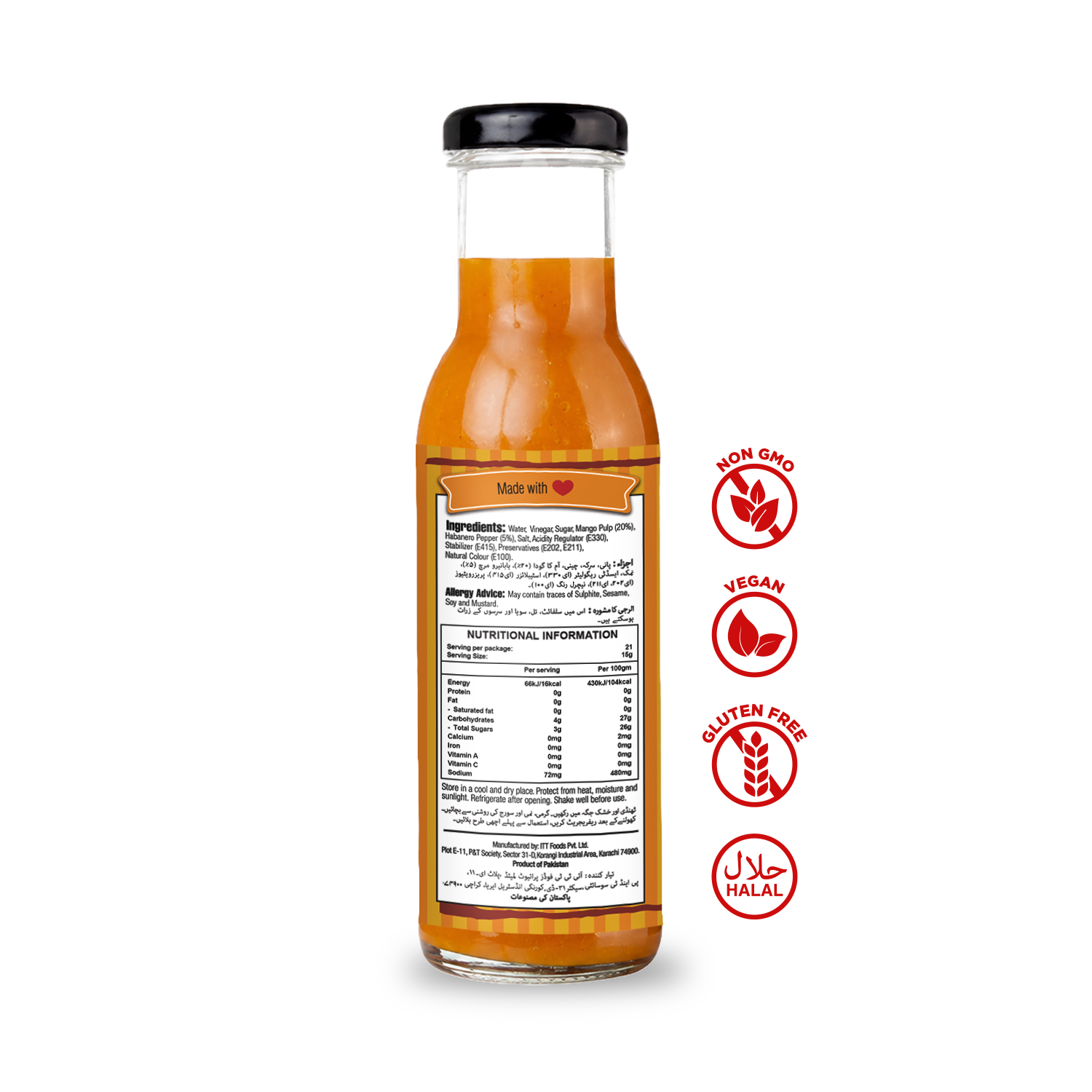 Mango Habanero Sauce 320 G