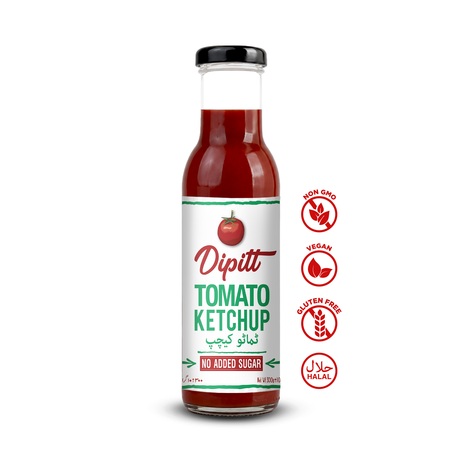 Tomato Ketchup 300g - No Added Sugar