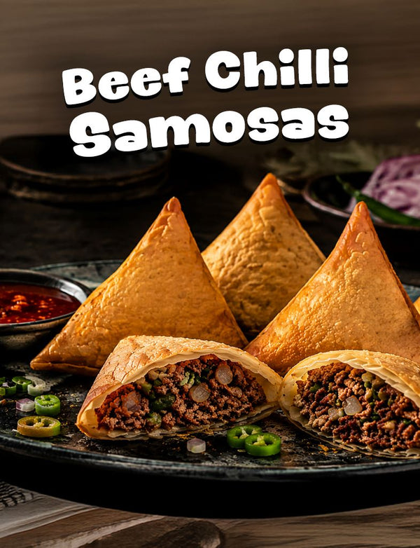 Beef Chilli Samosas