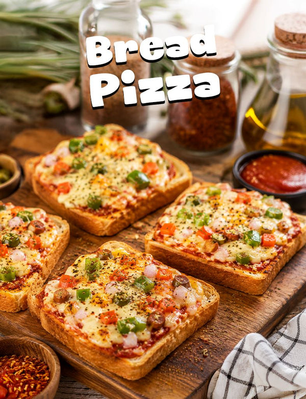 Bread Pizza (with Naheed)