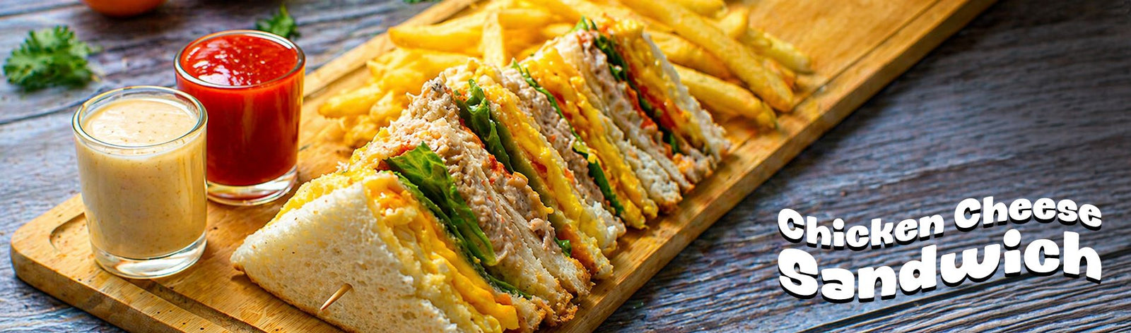 Chicken Cheese Sandwich (with Naheed / _littleeatery)