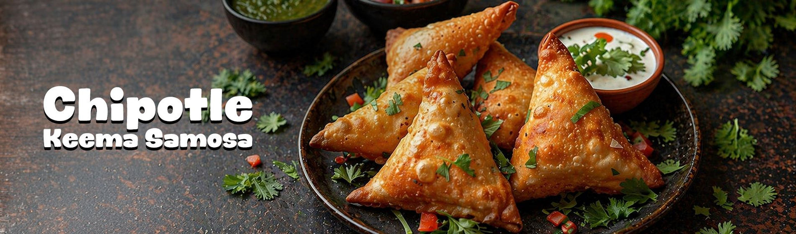 Chipotle Keema Samosas