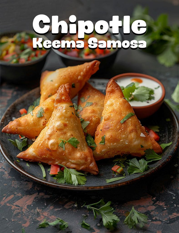 Chipotle Keema Samosas
