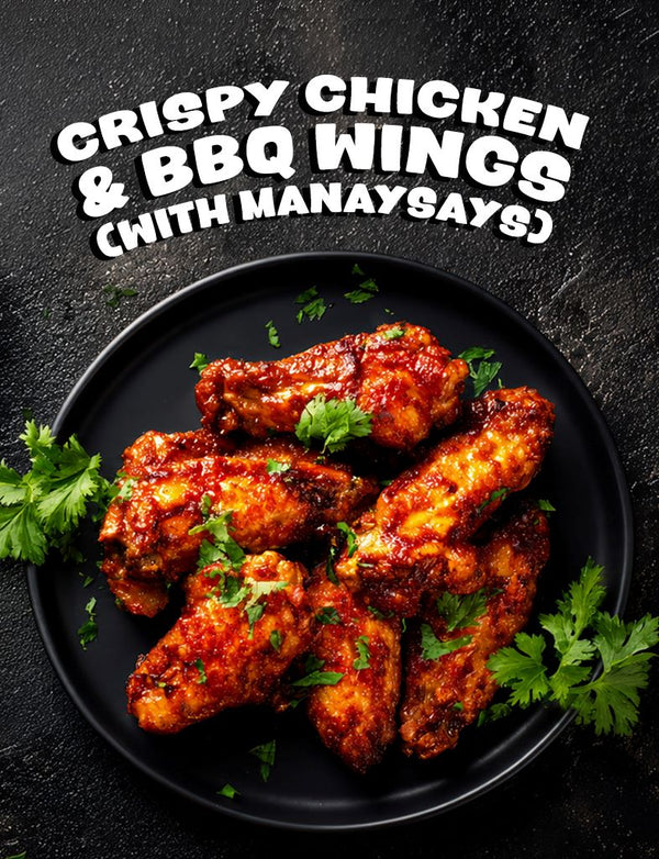 Crispy Chicken & BBQ Wings (with manaysays)