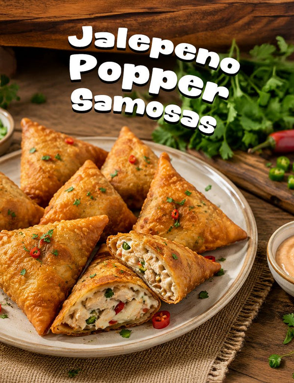 Jalepeno Popper Samosas