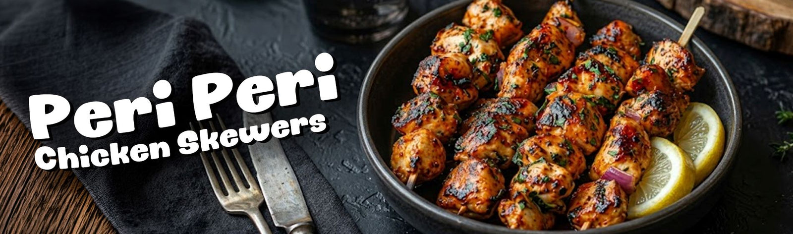 Peri Peri Chicken Skewers