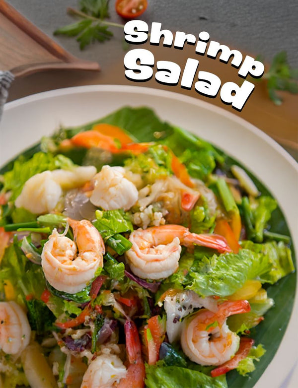 Spicy Shrimp Salad (with Naheed / sairaharis.sh)