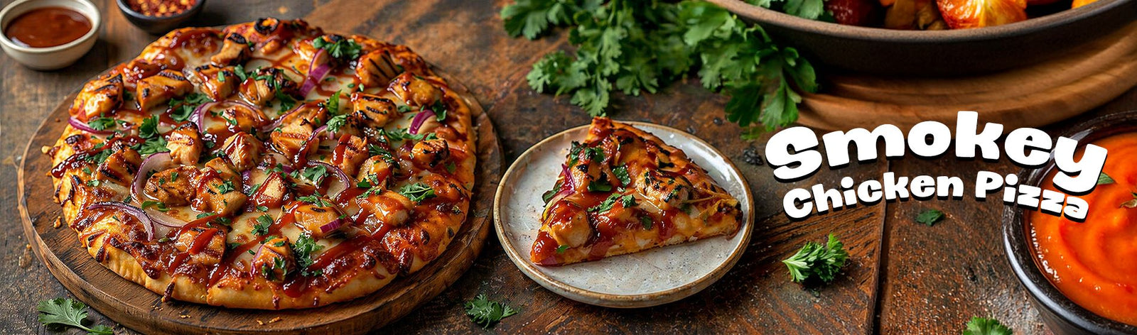 Smokey Chicken Pizza