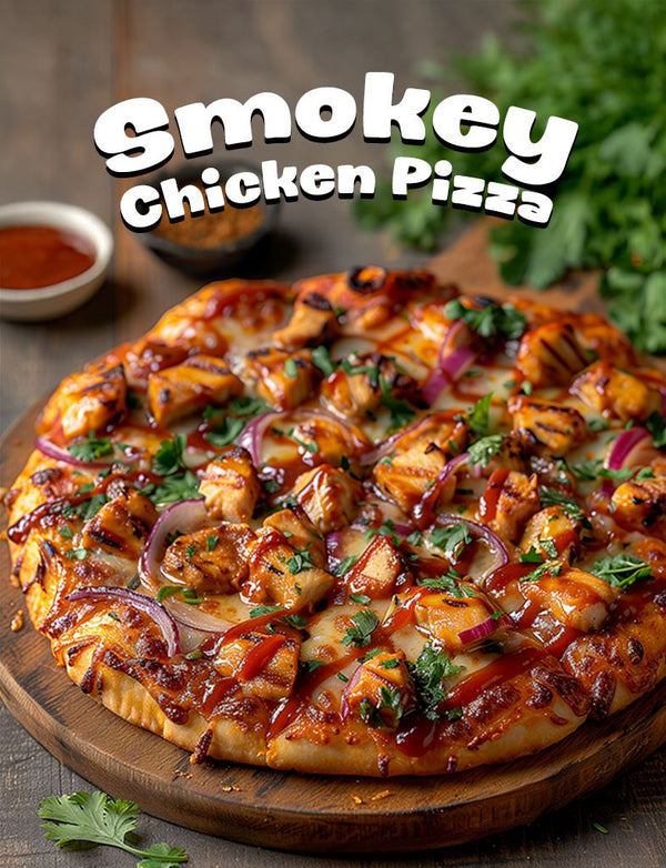 Smoky Chicken Pizza