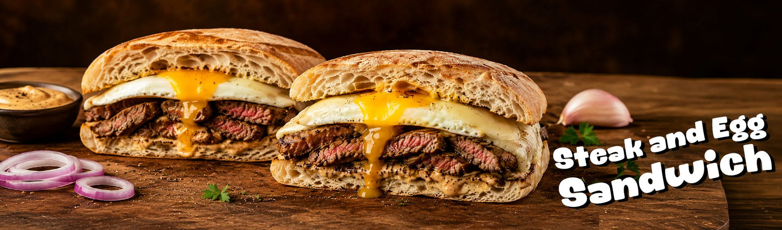 Steak and Egg Sandwich