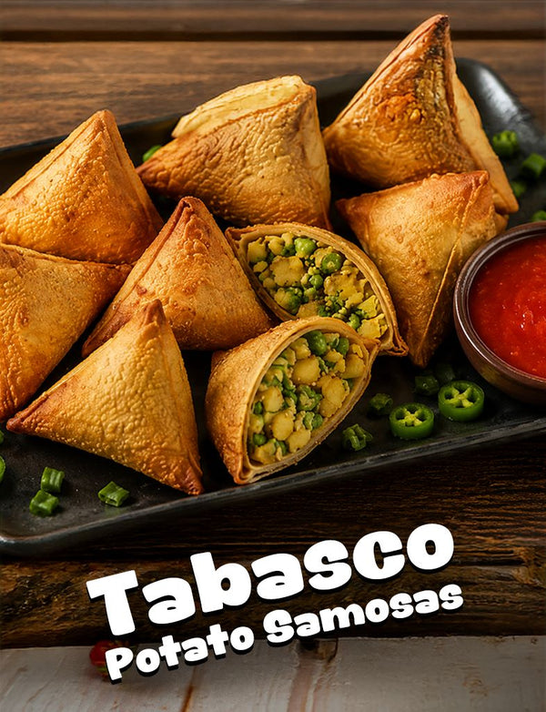 Tabasco Potato Samosas