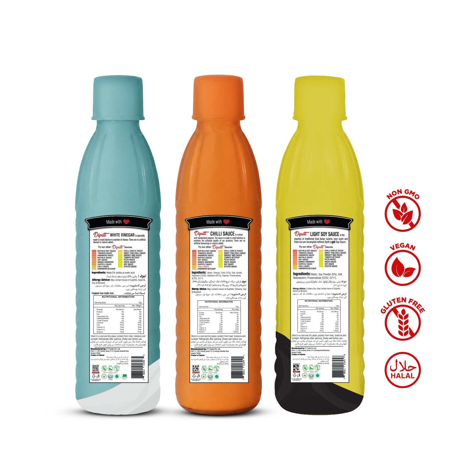 TRIO PACK - 300ML X 3 - Seasoning Sauces