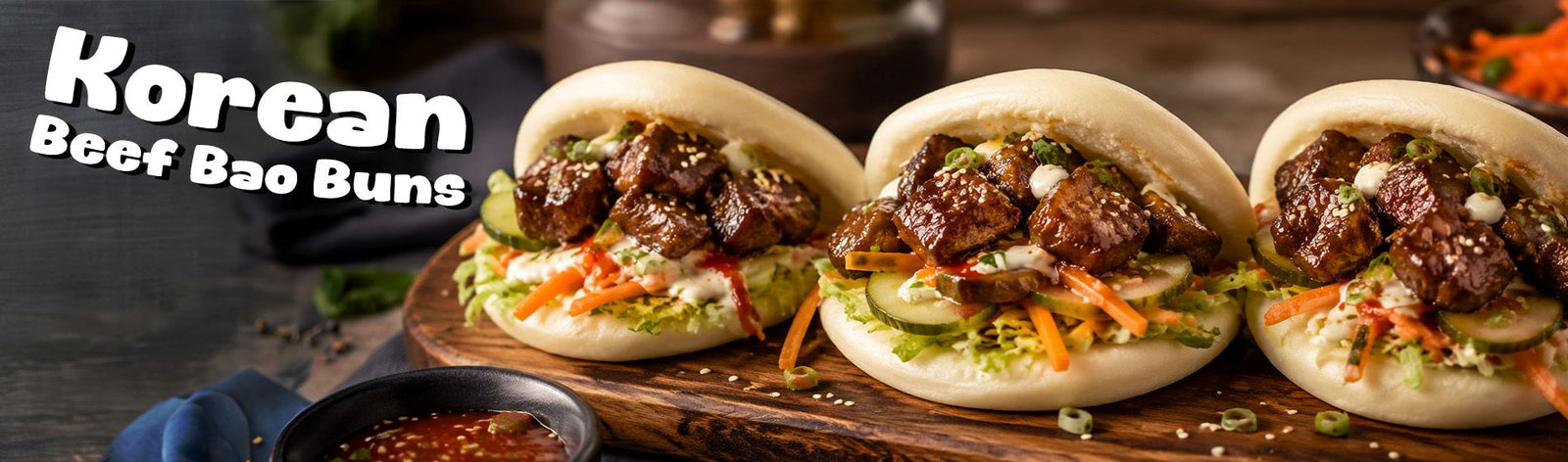 Korean Beef Bao Buns