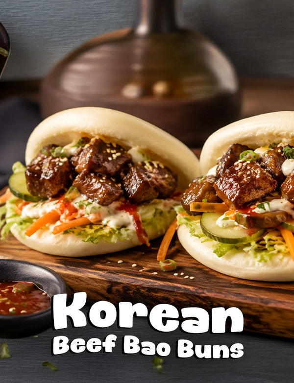 Korean Beef Bao Buns
