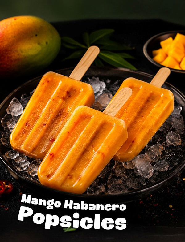 Mango Habanero Popsicles