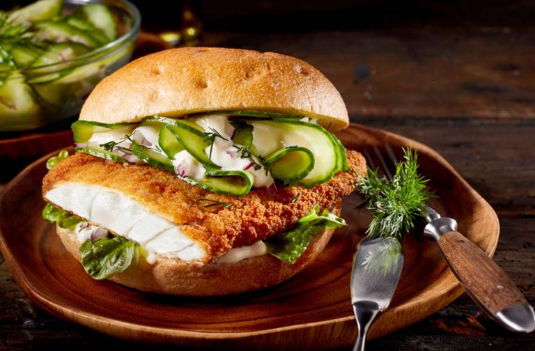 Fish Burger Recipe How to make Fish Burger
